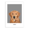 Custom Pet Portrait | One Pet (Luxe Edition) - Cooper & Boo